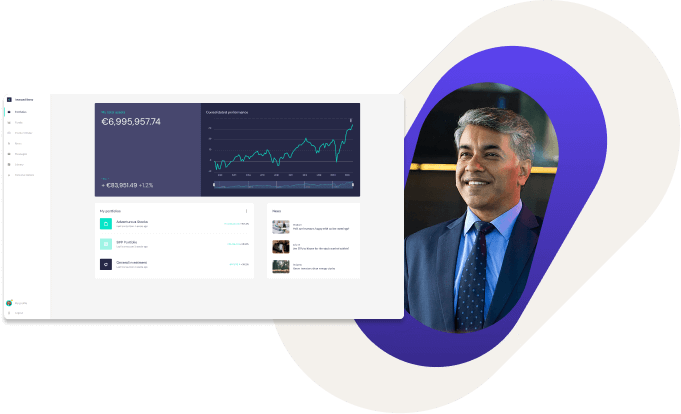 Invessed Client Portal Dashboard